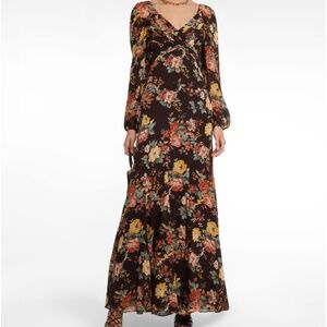 Veronica Beard Long Sleeve Maxi Dress Avani